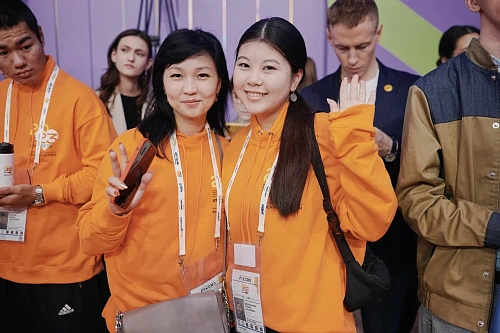 В Доме молодёжи на выставке "Россия" отметили 80 дней до старта волонтёрского корпуса ВФМ-2024 